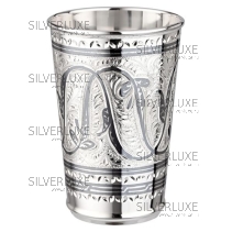 Стакан серебряный на 220 мл 