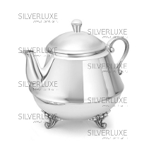 Чайник из серебра 925 пробы на 350 мл.коллекция "Византия", Красная Пресня