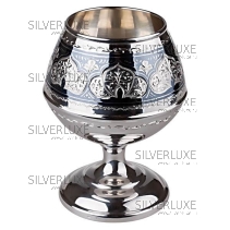 Серебряный бокал под бренди «Эксклюзив» на 190 мл