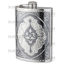 Фляга с чернением на 180 мл 
