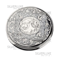 Зеркальце с чернением 