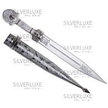 Кинжал серебряный, 32 см 