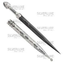 Кинжал с дамасской сталью, 49 см 