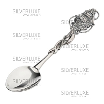 Серебряная чайная ложка "Парусник"