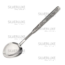 Серебряная чайная ложка "Виноградная лоза 4"