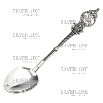 Серебряная чайная ложка "Стрелец"