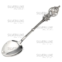 Серебряная чайная ложка "Лев"