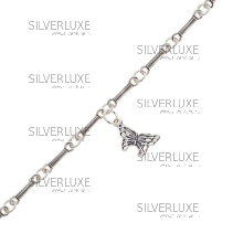 Серебряный браслет "Бабочка 1"