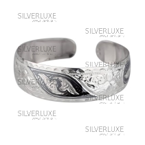 Серебряный браслет с чернением