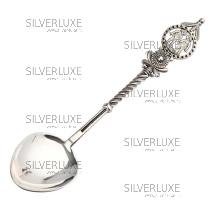 Серебряная чайная ложка "Близнецы"