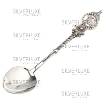 Серебряная чайная ложка "Телец"