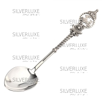 Серебряная чайная ложка "Козерог"