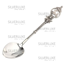 Серебряная чайная ложка "Козерог"