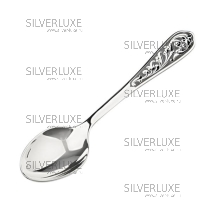 Серебряная кофейная ложка "Кубачи"