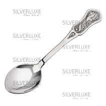 Серебряная чайная ложка с чернением