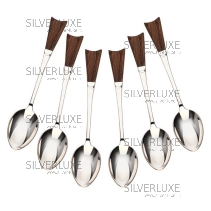Набор ложек с деревянной ручкой