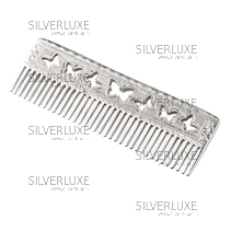 Расческа серебряная "Мини бабочки" (Новинка)