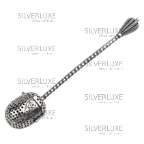 Серебряный заварочник «Black series»