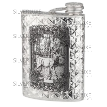 Фляга "Олень" на 190 мл 