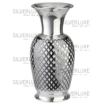 Ваза серебряная с чернением