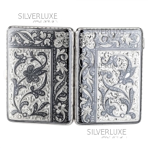 Портсигар серебряный (Новинка)