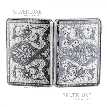 Портсигар серебряный (Новинка)