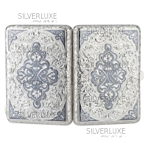 Портсигар серебряный 