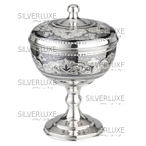 Вареньица с крышкой с алмазной огранкой