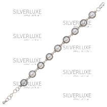 Браслет серебряный с жемчугом (Новинка)