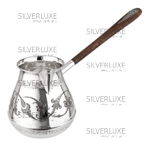 Большая турка с дубовой ручкой на 900 мл 