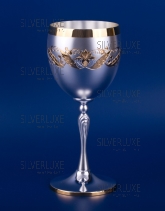 Серебряный бокал для красного вина №40