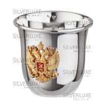 Стопка 999 пробы серия "Россия" на 45 мл