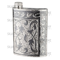 Фляга с двухсторонней гравировкой на 145 мл 