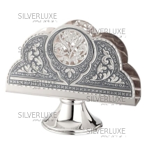 Салфетница с чернью 