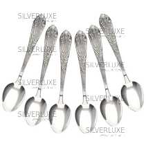 Набор серебряных чайных ложек