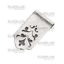 Зажим для денег с матовой поверхностью 