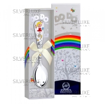 Тактильная серебряная ложка «Зодиак-Дева»