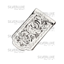 Зажим для денег без черни 