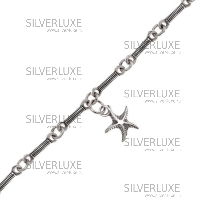 Браслет из серебра "Морская звездочка"