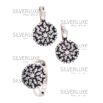 Комплект с цирконами, коллекция "VАмпир" (Новинка) 