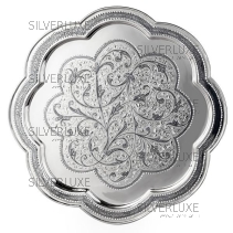 Поднос с чернением 