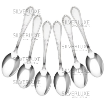 Серебряный набор столовых ложек «Эдем»