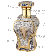 Серебряный штоф с позолотой для крепких напитков на 1050 мл