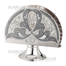 Салфетница с чернением 