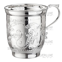 Кружка из серебра 999 пробы на 290 мл 