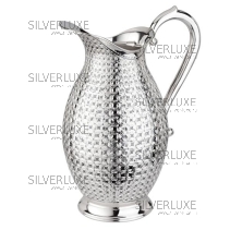 Кувшин из серебра "Цветки" на 1700 мл 