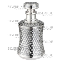 Серебряный графин для крепких напитков с чернением на 1270 мл