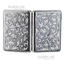 Портсигар из серебра (Новинка)