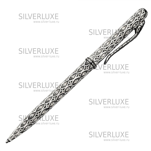 Ручка серебряная «Black Series» (Новинка) артикул: 2303/65 - фото №1