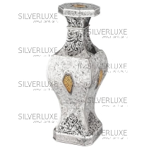 Штоф серебряный с выпиленными вставками на 900 мл